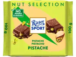 Hoogvliet Ritter Sport Pistache aanbieding
