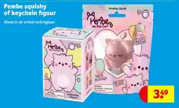 Kruidvat Pembe squishy of keychain figuur aanbieding