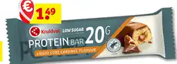 Kruidvat Kruidvat liquid core caramel protein bar aanbieding