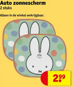 Kruidvat Auto zonnescherm aanbieding