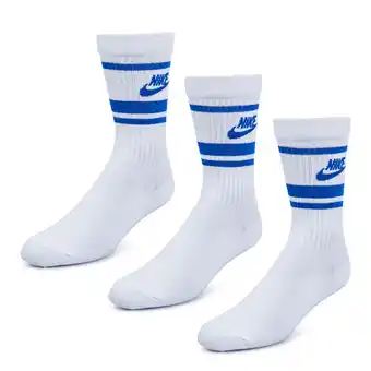 Foot Locker Nike Everyday Essential Crew 3 Pack Sokken Unisex - Wit - Maat 34 - 38 aanbieding