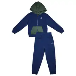 Foot Locker Jordan Brooklyn Color Block Trainingspakken Peuter - Blauw - Maat 92 - 98 CM aanbieding