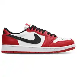 Foot Locker Jordan 1 Retro Sneakers Heren - Rood - Maat 40 - Leer aanbieding