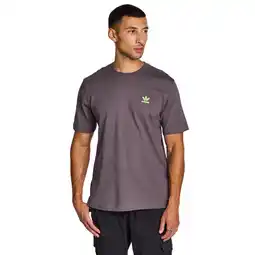 Foot Locker Adidas Essentials T-shirts Heren - Grijs - Maat S - Katoen Jersey aanbieding