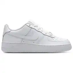 Foot Locker Nike Air Force Kindersneakers - Wit - Maat 38 - Leer aanbieding