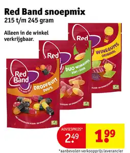 Kruidvat Red Band snoepmix aanbieding