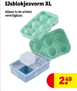 Kruidvat IJsblokjesvorm XL aanbieding