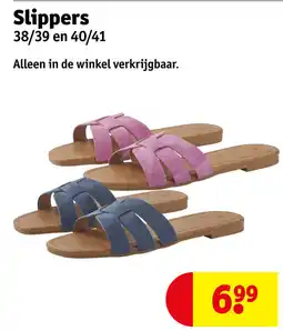 Kruidvat Slippers aanbieding