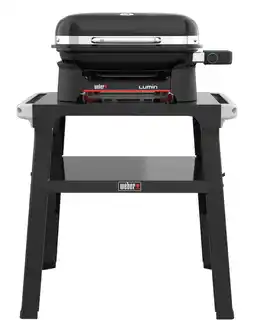 Coolblue Weber Lumin Compact Black Met Onderstel aanbieding