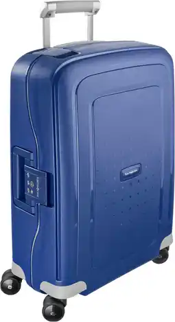 Coolblue Samsonite S'Cure Spinner 55cm Dark Blue aanbieding
