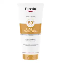 De Online Drogist Eucerin Sun PLE Protect Sun Gel-Crème Gezicht & Lichaam SPF50+ aanbieding