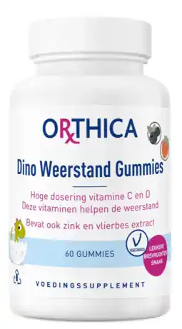 De Online Drogist Orthica Dino Weerstand Gummies aanbieding
