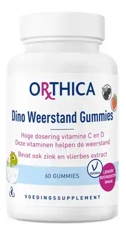 De Online Drogist Orthica Dino Weerstand Gummies aanbieding