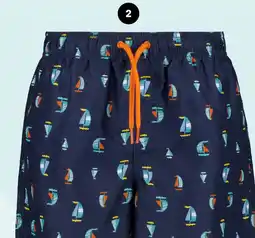 Scapino Osaga jongens zwembroek met zeilbootprint blauw aanbieding