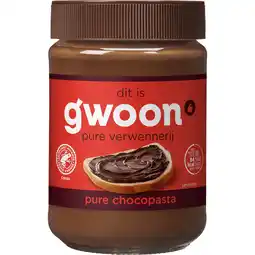 Dekamarkt G'woon Chocopasta puur aanbieding