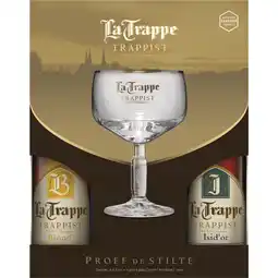 Dekamarkt La Trappe Prior bokaal 4x aanbieding