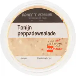 Dekamarkt DekaMarkt Salade tonijn peppadew aanbieding