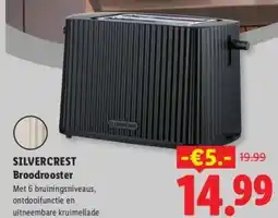 Lidl SILVERCREST Broodrooster aanbieding