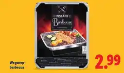 Lidl Wegwerp- barbecue aanbieding
