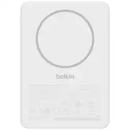 MediaMarkt Belkin Boostcharge Slim Magnetische 5.000 Mah – 7.5w Draadloze Powerbank Wit aanbieding