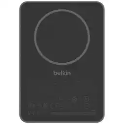 MediaMarkt Belkin Boostcharge Slim Magnetische 5.000 Mah – 7.5w Draadloze Powerbank Zwart aanbieding