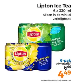 Trekpleister Lipton Ice Tea aanbieding