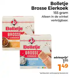 Trekpleister Bolletje Brosse Eierkoek aanbieding