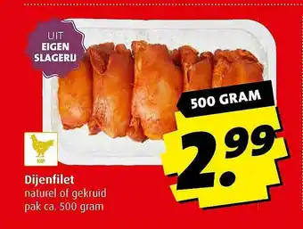 Boni Dijenfilet Naturel Of Gekruid aanbieding