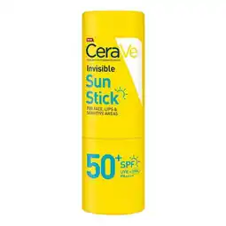 Etos CeraVe Onzichtbare Zonnestick SPF50+ 8 gram aanbieding