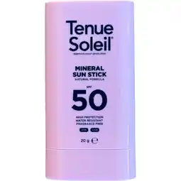 Etos Tenue Soleil Mineral Sun Stick SPF50 20 gram aanbieding
