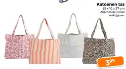 Trekpleister Katoenen tas aanbieding