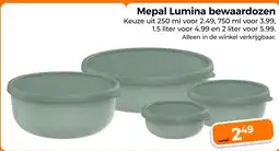Trekpleister Mepal Lumina bewaardozen aanbieding