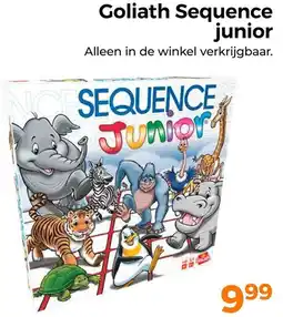 Trekpleister Goliath Sequence aanbieding