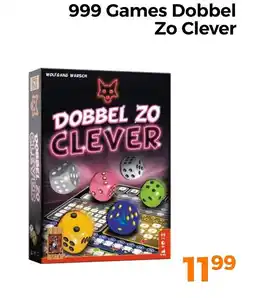 Trekpleister 999 Games Dobbel Zo Clever aanbieding