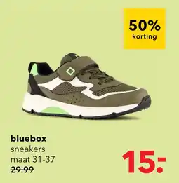 Scapino Blue Box jongens sneakers groen aanbieding