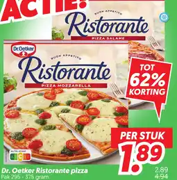 Dekamarkt Dr. Oetker Ristorante pizza aanbieding