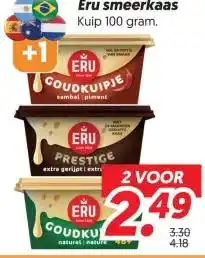 Dekamarkt Eru smeerkaas aanbieding