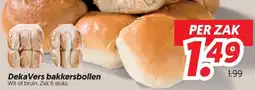 Dekamarkt Deka Vers bakkersbollen aanbieding