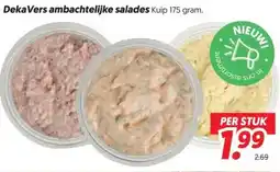 Dekamarkt DekaVers ambachtelijke salades aanbieding