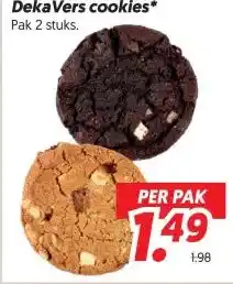 Dekamarkt Deka Vers cookies aanbieding