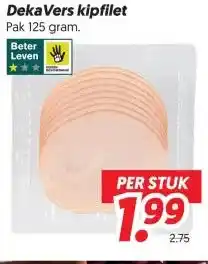 Dekamarkt DekaVers kipfilet aanbieding
