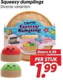 Dekamarkt Squeezy dumplings aanbieding