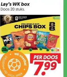 Dekamarkt Lay's WK box aanbieding