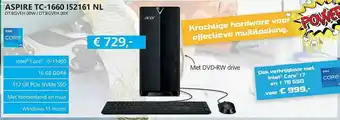 Informatique Acer Aspire TC-1660 I52161 NL DT.BGVEH.00W - DT.BGVEH.00X Desktop aanbieding