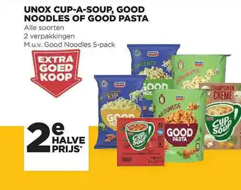 Jumbo Unox Cup-A-Soup, Good Noodles Of Good Pasta aanbieding