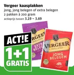 Poiesz Vergeer kaasplakken aanbieding