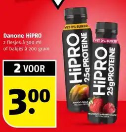 Poiesz Danone HIPRO aanbieding