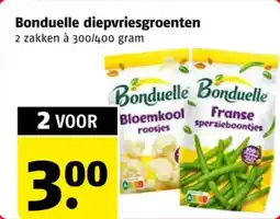 Poiesz Bonduelle diepvriesgroenten aanbieding