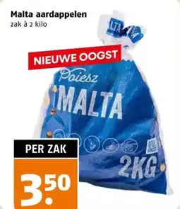Poiesz Malta aardappelen aanbieding