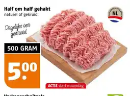 Poiesz Half om half gehakt aanbieding
